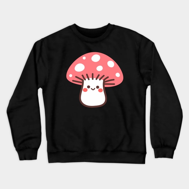 Pinkalicious Pals, Cute pink mushroom Crewneck Sweatshirt by NumbleRay